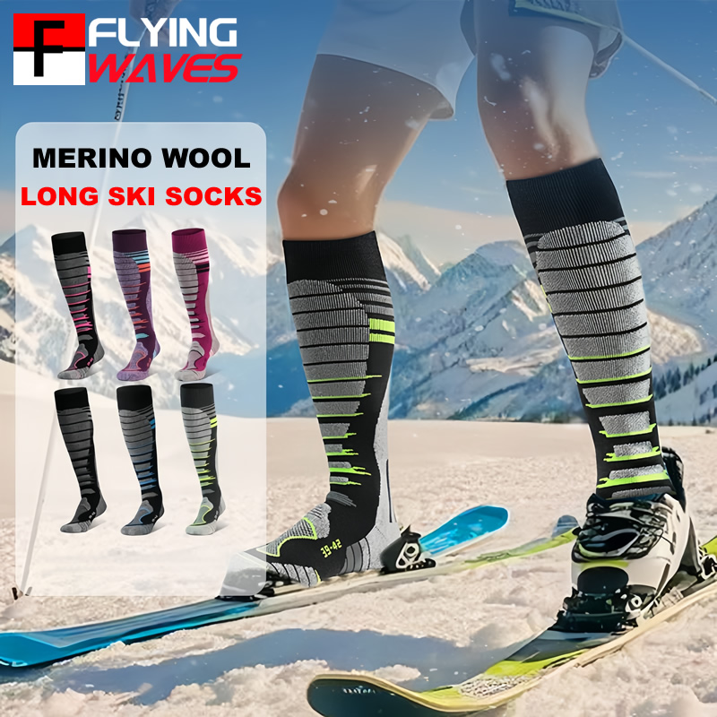 Thermal Sock Wool - Merinos Yünü Kayak Çorapları Soğuk Hava