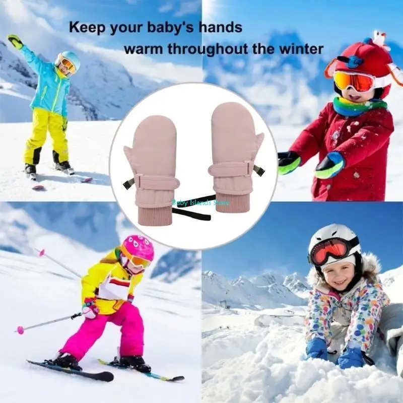 Snow Glove Insulated - K92D Su Geçirmez Kayak Eldivenleri Şık