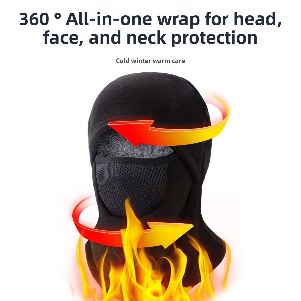 Balaclava Ski Mask - Boyun Koruma Balaclava Bisiklet Şapkası Nefes