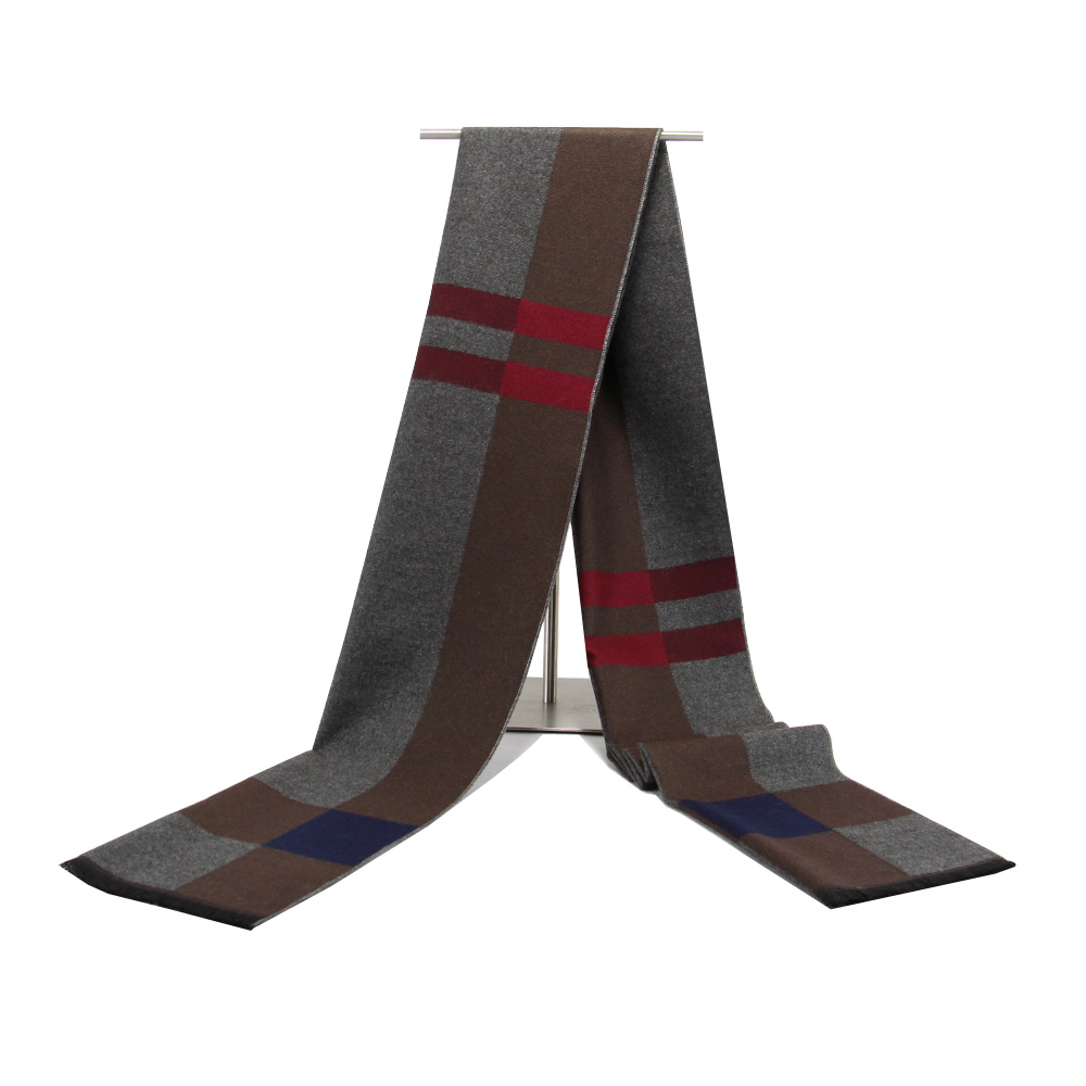 Wool Scarf Men - 2017New ekose erkek eşarp sıcak kış