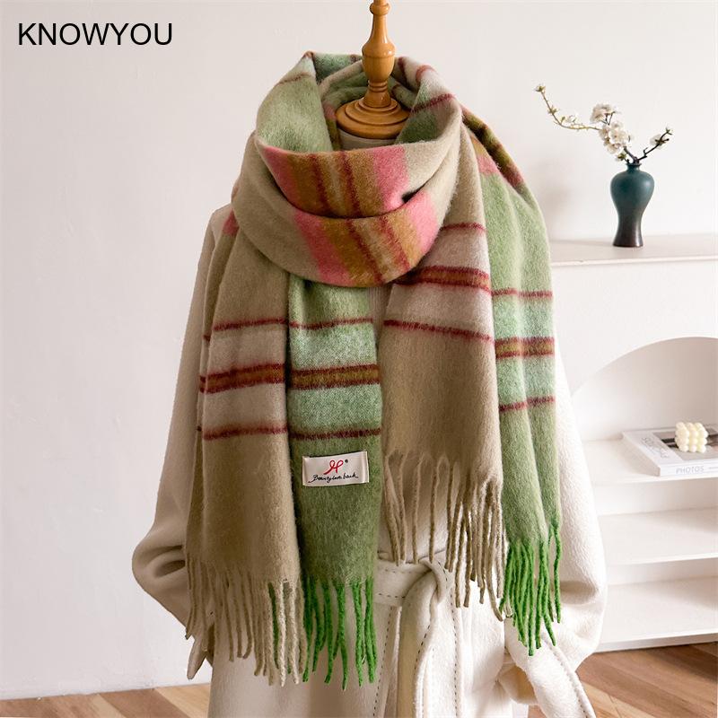 Shawl Wrap Winter - 2026 Kış Kalın Sıcak Atkı Kadın