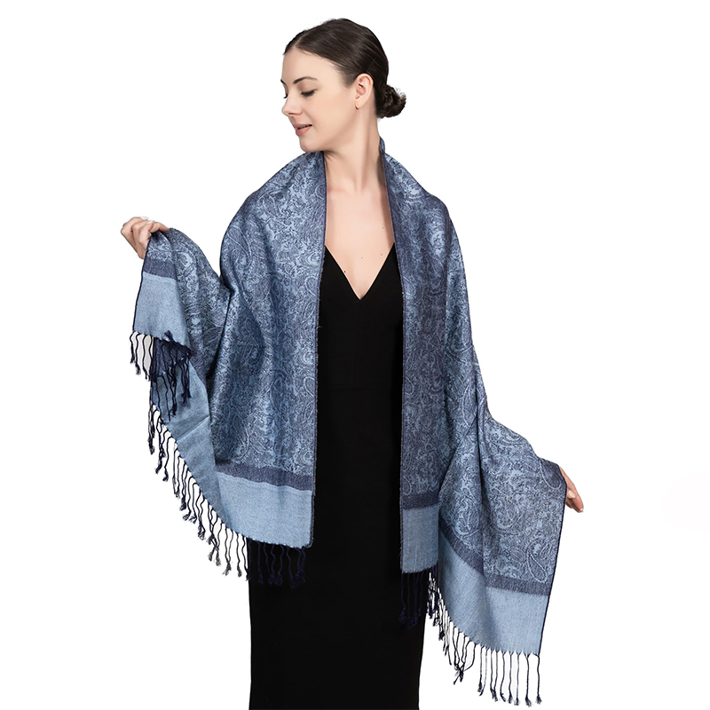 Cashmere Pashmina Wrap - 2025 Kışlık Sıcak Kaşmir Kadın Atkısı