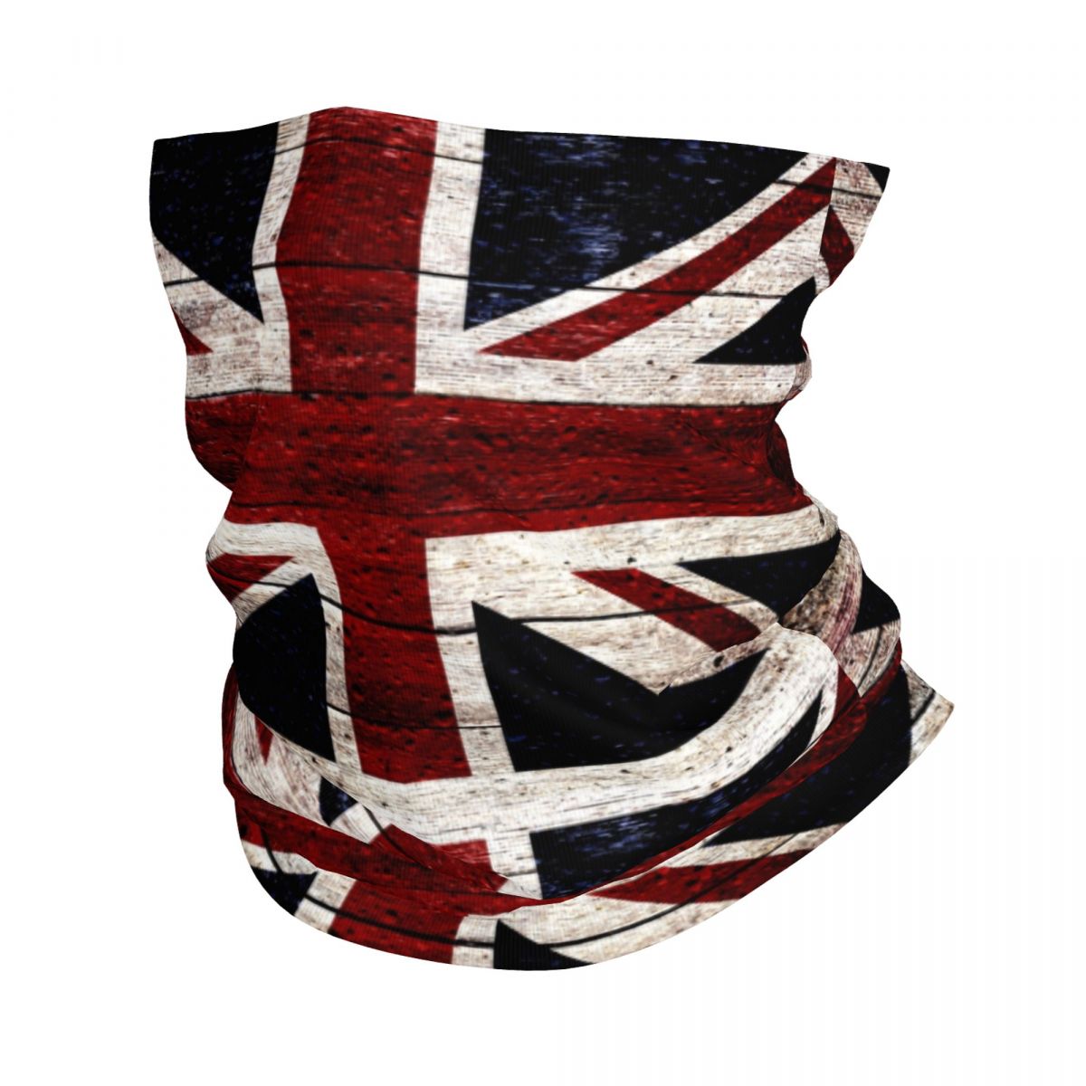 Neck Gaiter Fleece - Union bayrağı kış boyun isıtıcı erkekler