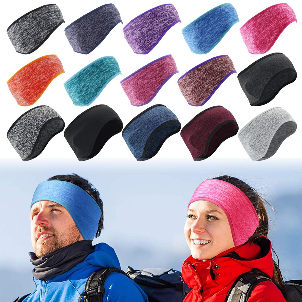 Winter Headband Fleece - Açık spor saç ter polar kulak
