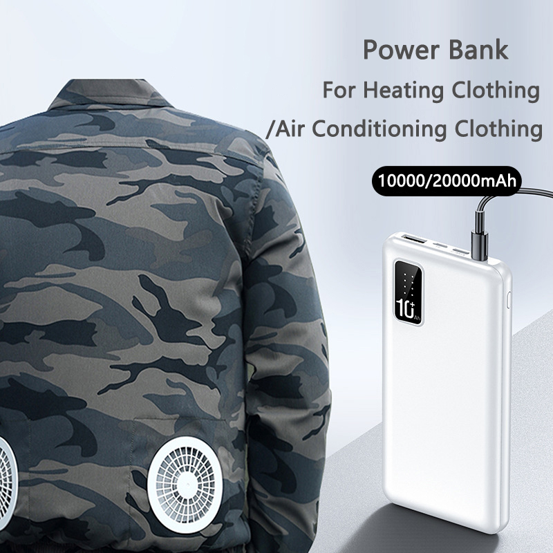 Heated Vest Battery - Isıtmalı Yelek Ceket için 20000 mAh