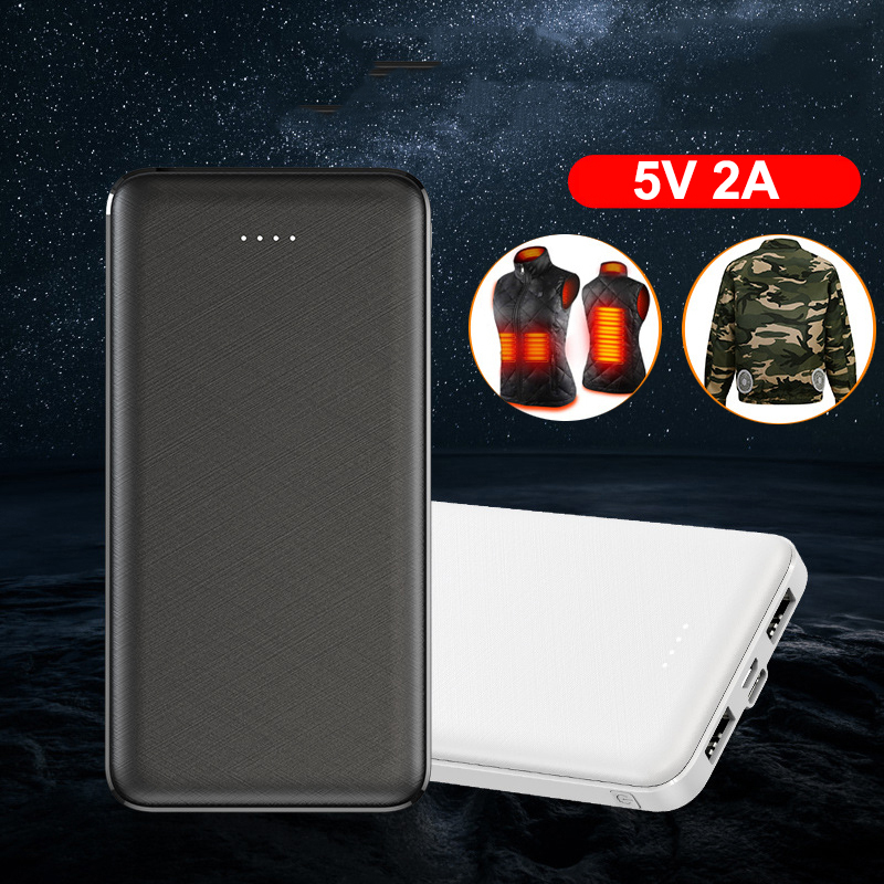 Heated Vest Battery - 5V 2A Güç Bankası 20000mAh Isıtmalı