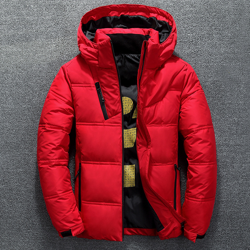 Down Jacket Packable - Kış sıcak erkek ceket ceket rahat