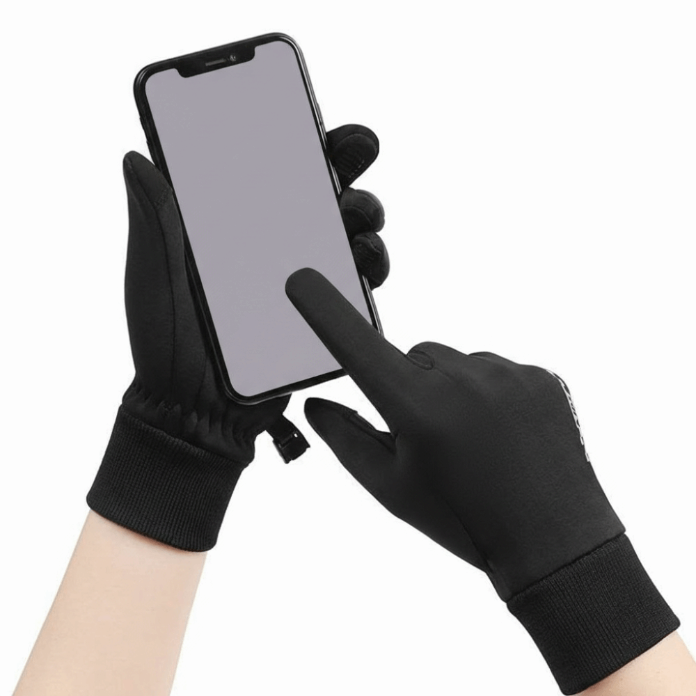 Touch Screen Gloves - Kaymaz Kış Çocuk Bisiklet Sürme Eldivenleri