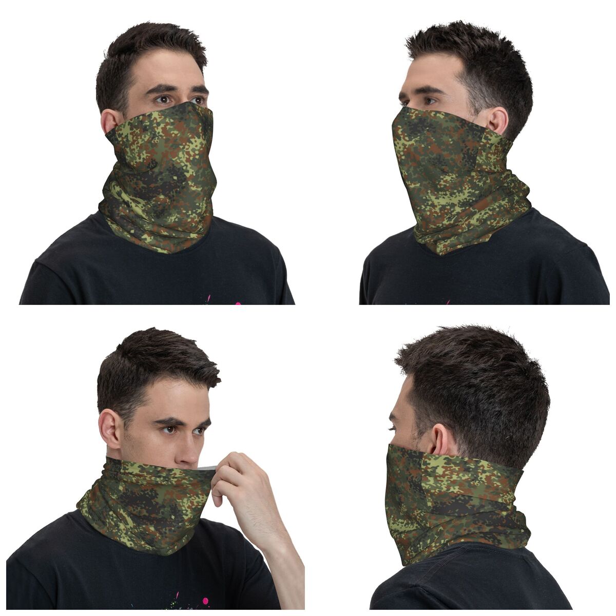 Özel Flecktarn Camo Bandana Bo - Neck Gaiter Fleece incelemesi ve fiyatı