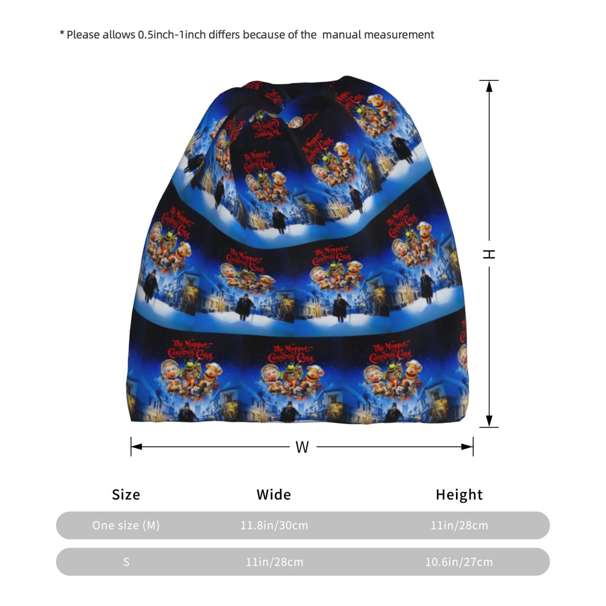 Muppet Noel Carol Bandana Boyu - Knit Beanie Hat Warm incelemesi ve fiyatı