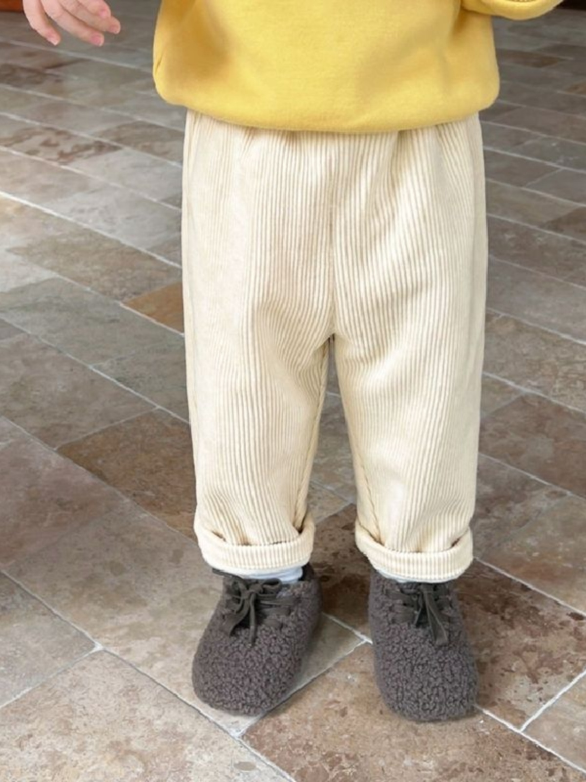 Sonbahar Kış Polar Astarlı Kad - Corduroy Pant Warm incelemesi ve fiyatı