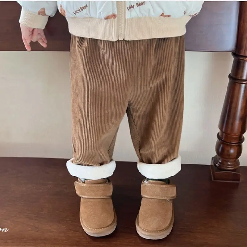 Sonbahar Kış Çocuk Giysileri P - Corduroy Pant Warm incelemesi ve fiyatı