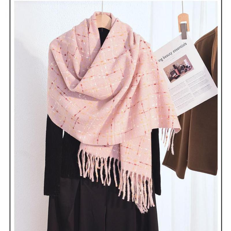 Yeni Sıcak Kış Püskül Eşarp Ba - Cashmere Pashmina Wrap incelemesi ve fiyatı