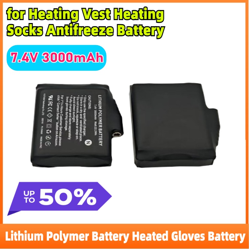 2-8 adet lityum polimer 7.4V 3 - Heated Vest Battery incelemesi ve fiyatı