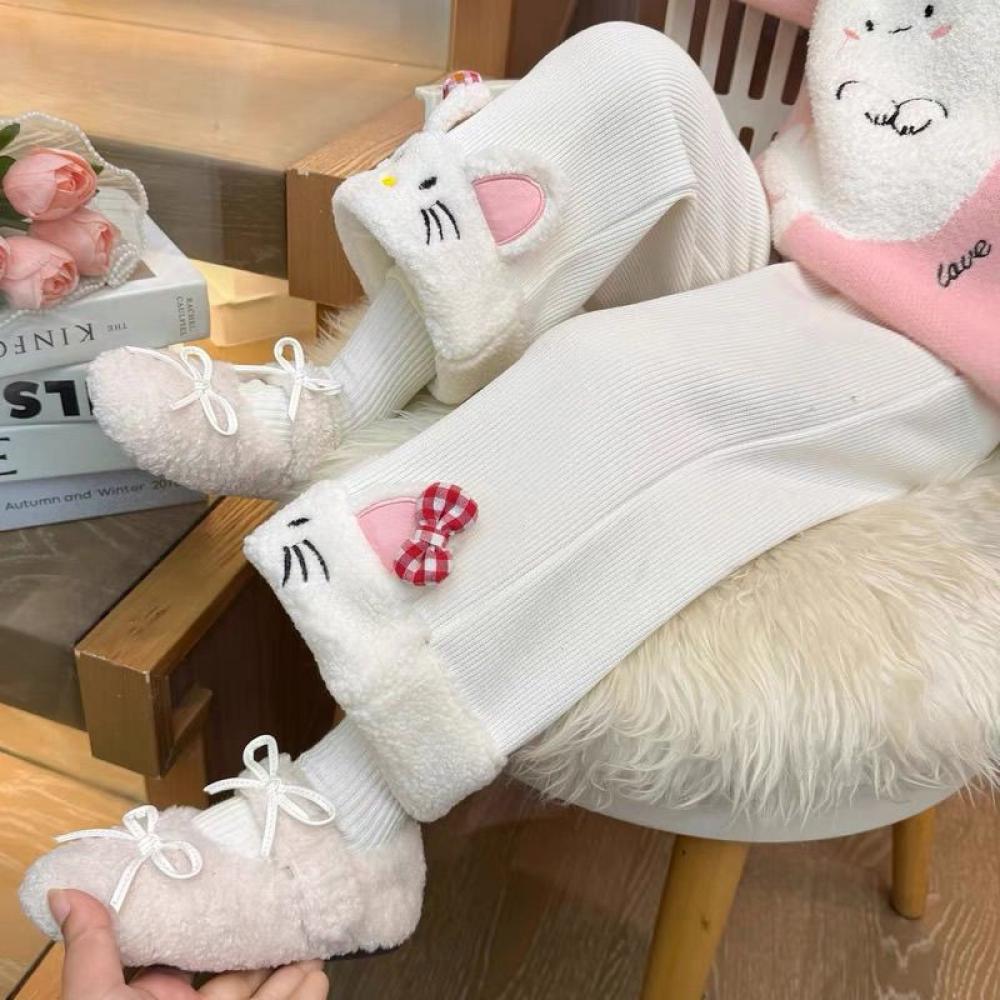 Kawaii Hello Kitty Kız Ins Pan - Corduroy Pant Warm incelemesi ve fiyatı