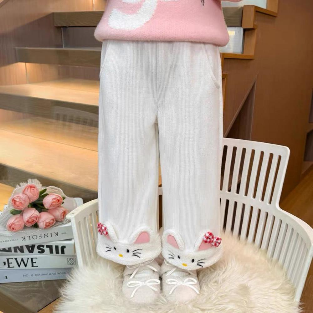 Kawaii Hello Kitty Kız Ins Pan - Corduroy Pant Warm incelemesi ve fiyatı