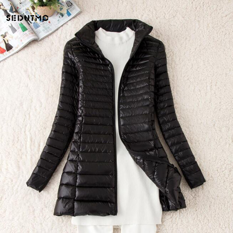SEDUTMO kış uzun kadın aşağı c - Down Jacket Packable incelemesi ve fiyatı