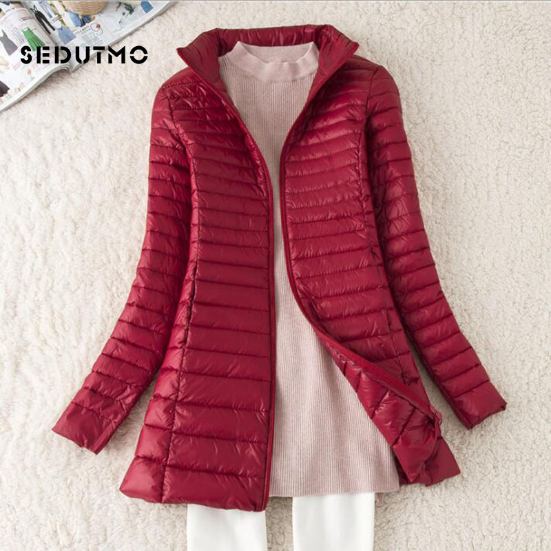 SEDUTMO kış uzun kadın aşağı c - Down Jacket Packable incelemesi ve fiyatı