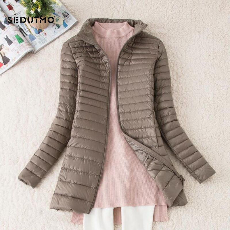 SEDUTMO kış uzun kadın aşağı c - Down Jacket Packable incelemesi ve fiyatı