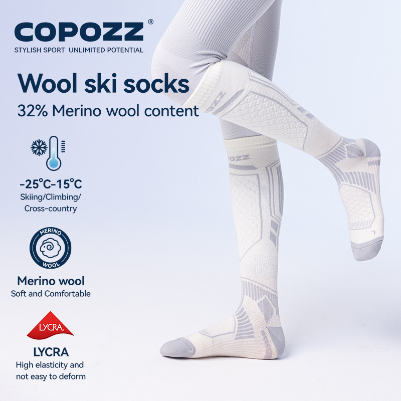 COPOZZ merinos yünü kış kayak  - Thermal Sock Wool incelemesi ve fiyatı