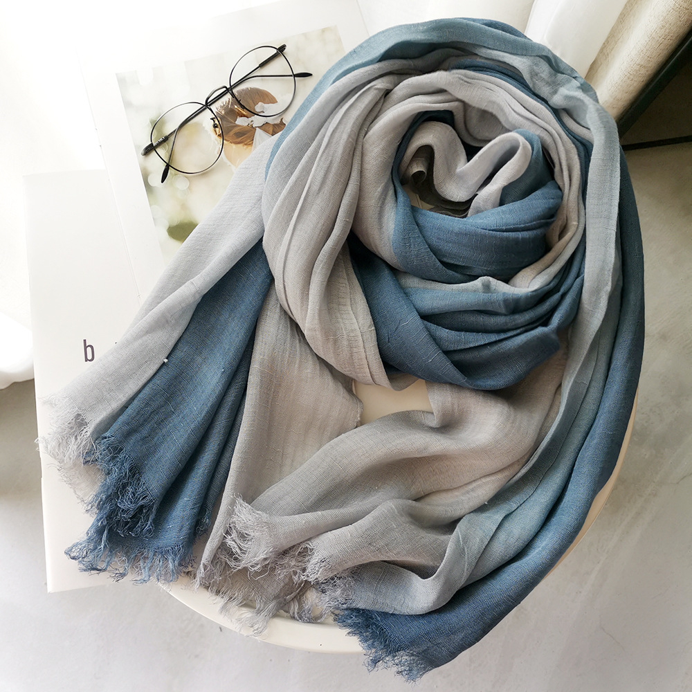 Japon Tarzı Unisex Pamuk Keten - Shawl Wrap Winter incelemesi ve fiyatı