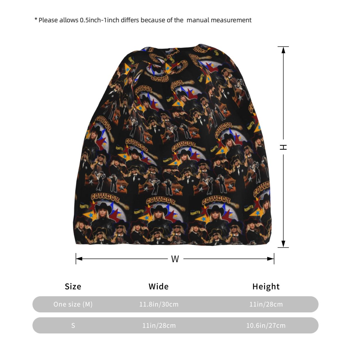 Kovboy Carter Beyonce Yeni Alb - Knit Beanie Hat Warm incelemesi ve fiyatı