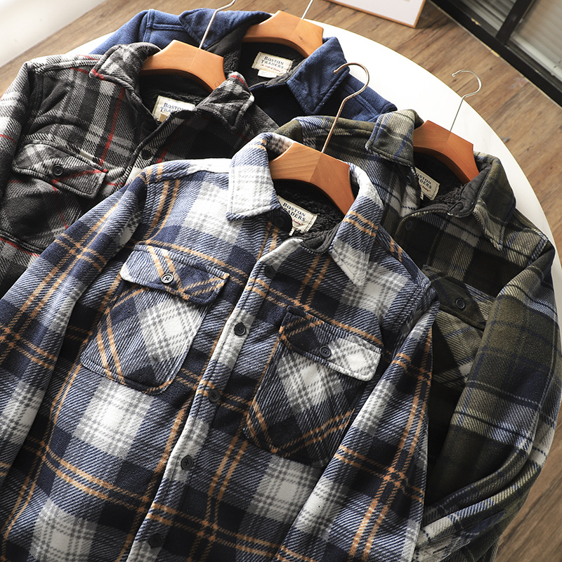 Erkek Ekose Flanel Gömlek Sıca - Flannel Shirt Lined incelemesi ve fiyatı