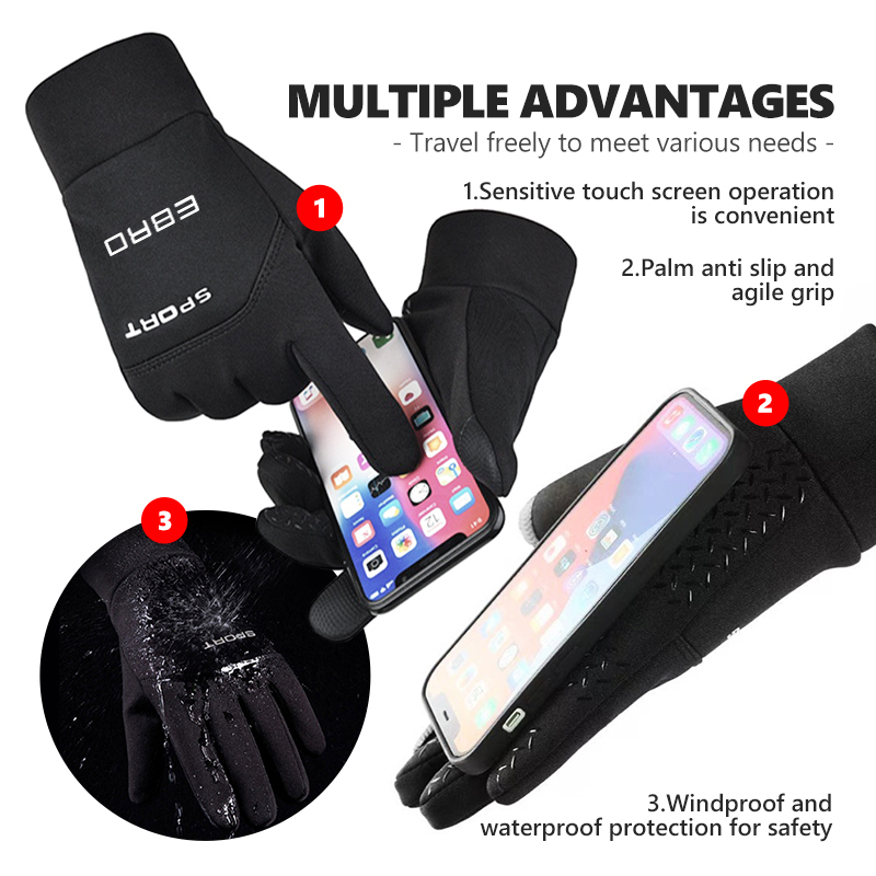 Su geçirmez Kış Sıcak Eldiven  - Touch Screen Gloves incelemesi ve fiyatı