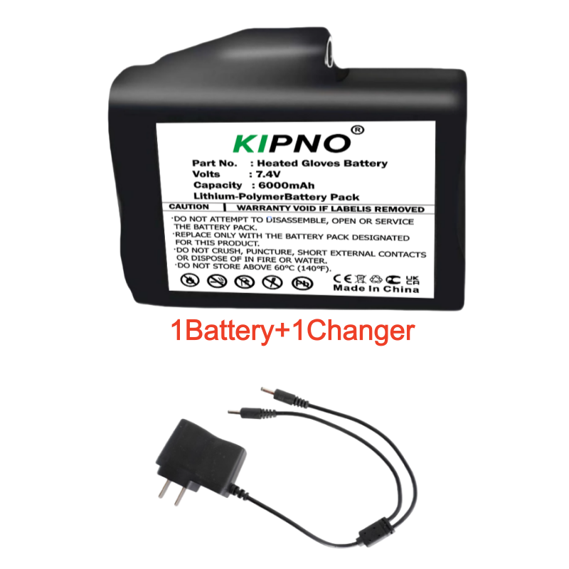 Isıtmalı Eldivenler Pil 7.4V 6 - Heated Vest Battery incelemesi ve fiyatı