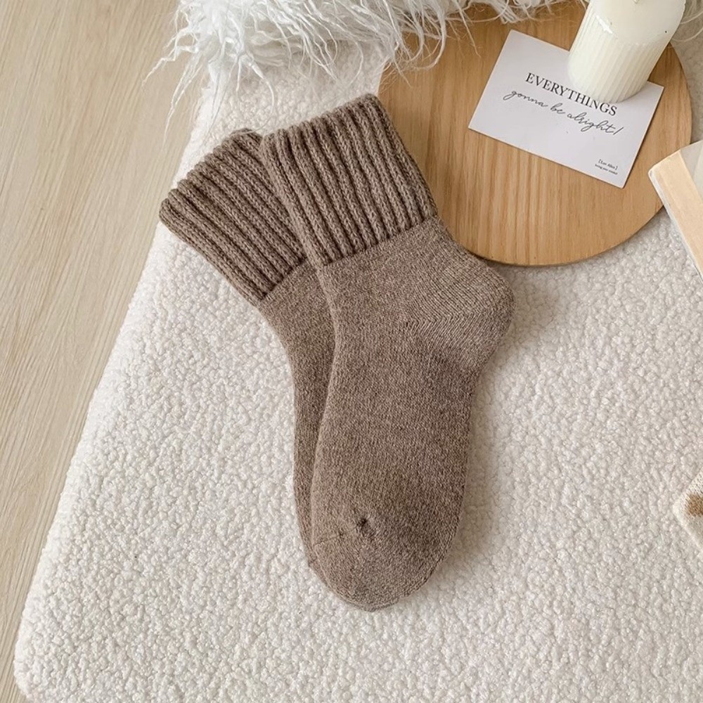 Yaratıcı Düz ​​Renk Kalınlaşmı - Thermal Sock Wool incelemesi ve fiyatı