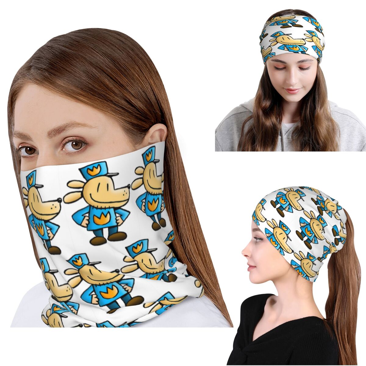 Köpek Adam Komedi Grafik Roman - Knit Beanie Hat Warm incelemesi ve fiyatı
