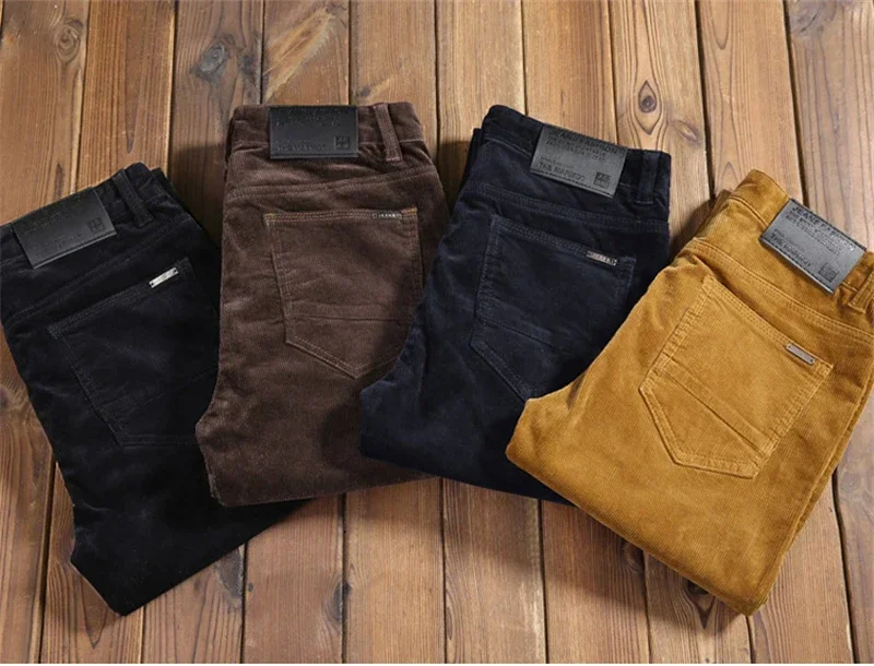 2023 sonbahar kış erkek rahat  - Corduroy Pant Warm incelemesi ve fiyatı