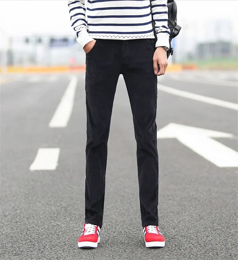2023 sonbahar kış erkek rahat  - Corduroy Pant Warm incelemesi ve fiyatı