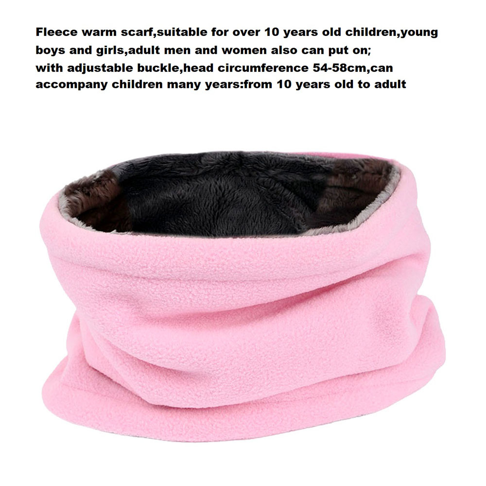 Kışlık Sıcak Peluş Polar Kız A - Neck Gaiter Fleece incelemesi ve fiyatı