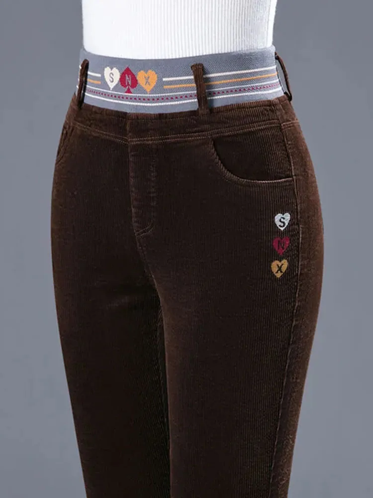 Kış Kalınlaşmak Peluş Astarlı  - Corduroy Pant Warm incelemesi ve fiyatı