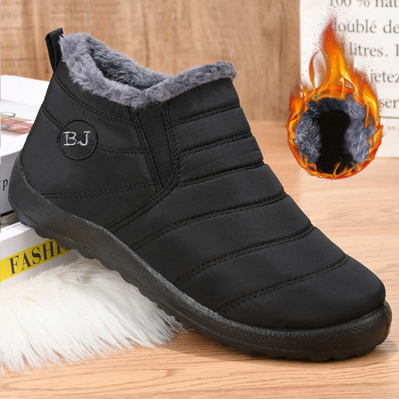 Sıcak erkek botları kar platfo - Waterproof Winter Boot incelemesi ve fiyatı