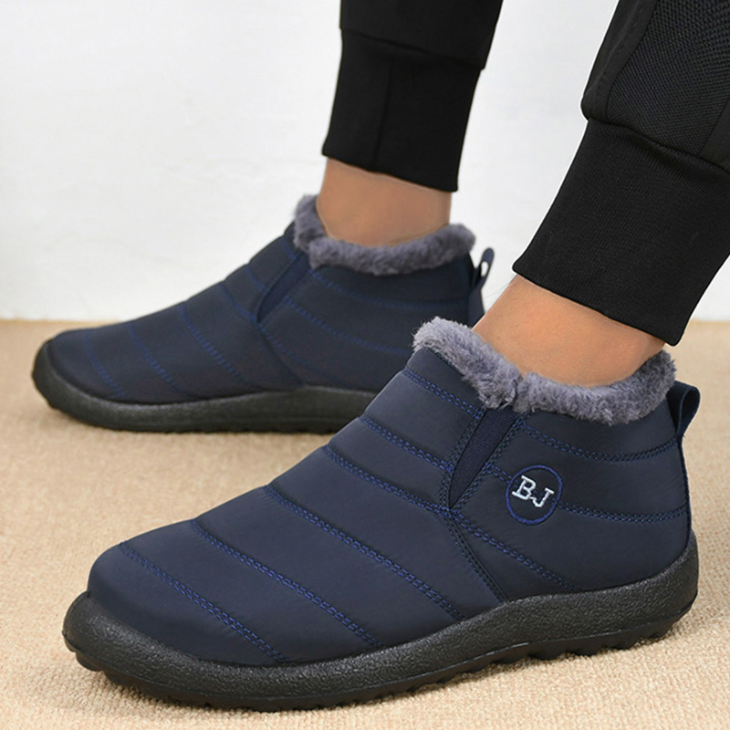 Sıcak erkek botları kar platfo - Waterproof Winter Boot incelemesi ve fiyatı