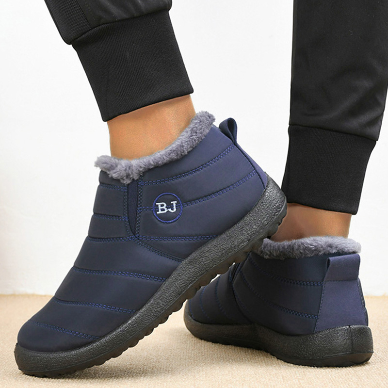 Sıcak erkek botları kar platfo - Waterproof Winter Boot incelemesi ve fiyatı