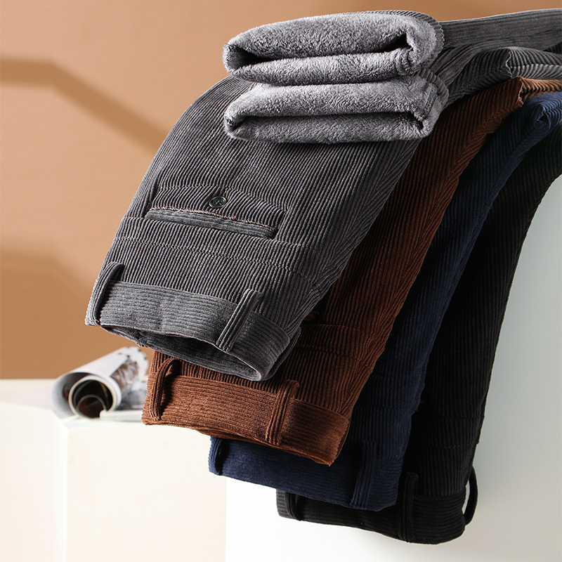 Kış erkek Polar Kadife Pantolo - Corduroy Pant Warm incelemesi ve fiyatı