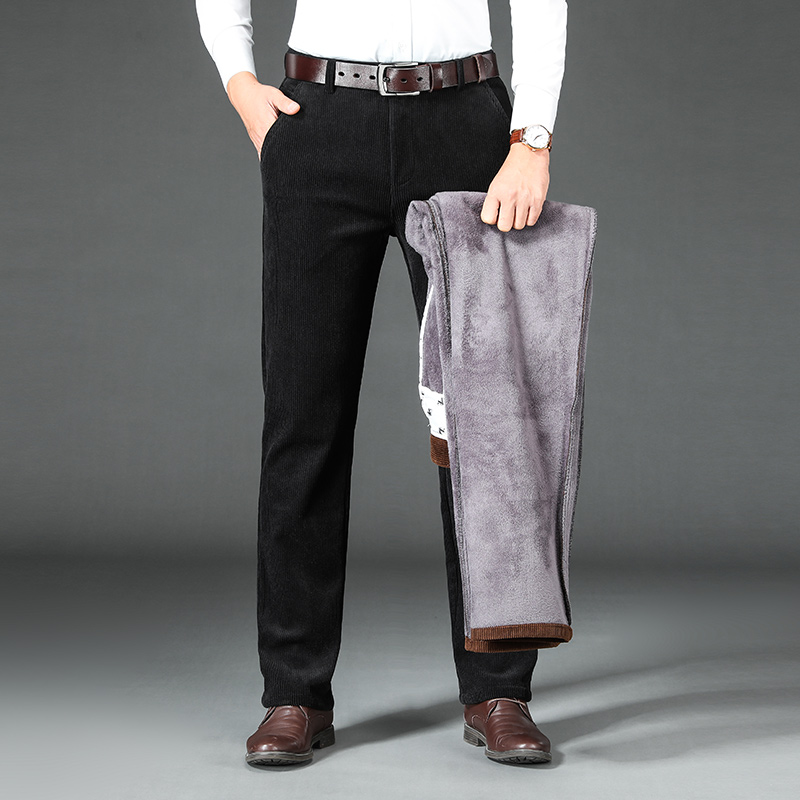 Kış erkek Polar Kadife Pantolo - Corduroy Pant Warm incelemesi ve fiyatı