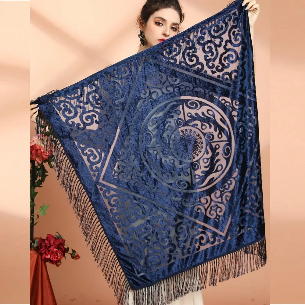 AW25 Püskül Trimli Kadife Jaka - Shawl Wrap Winter incelemesi ve fiyatı