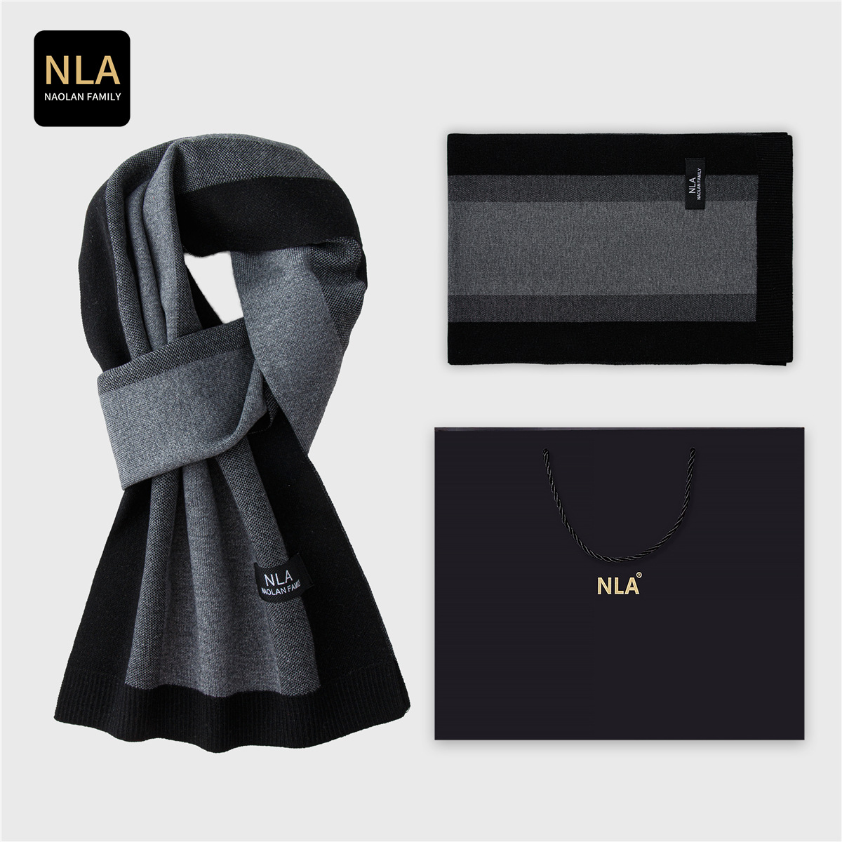Hediye Kutusu Örme Erkek Yün E - Wool Scarf Men incelemesi ve fiyatı