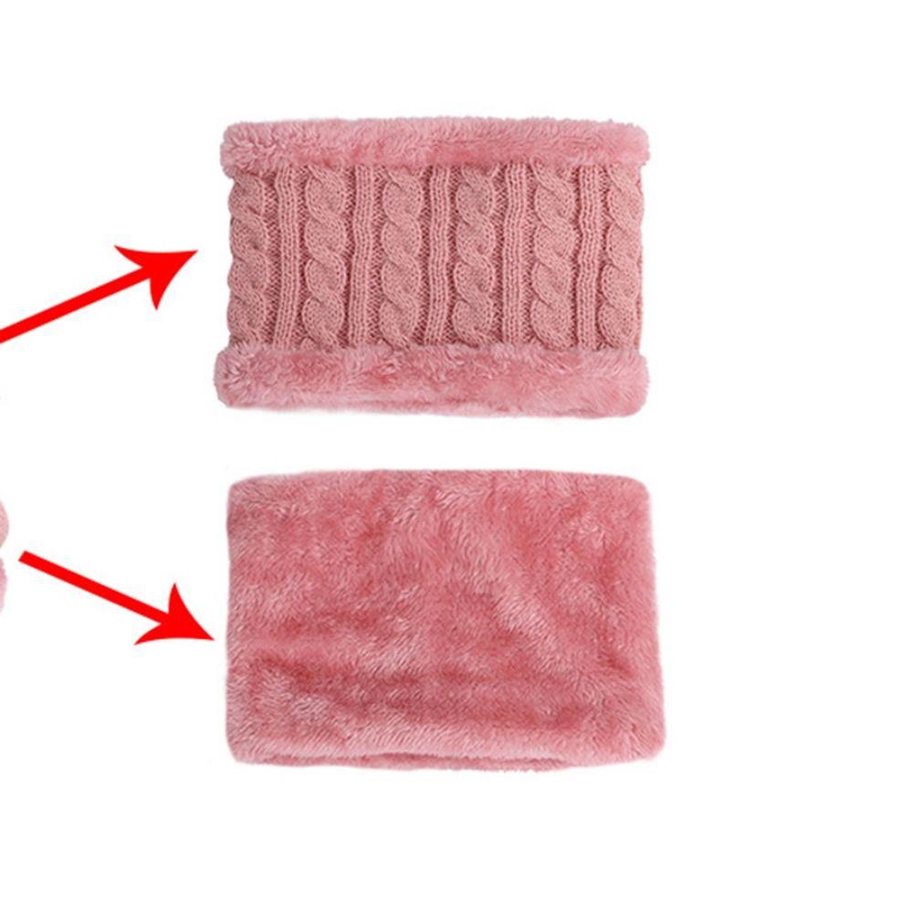 Düz Renk Bebek Şapka Eşarp Eld - Knit Beanie Hat Warm incelemesi ve fiyatı