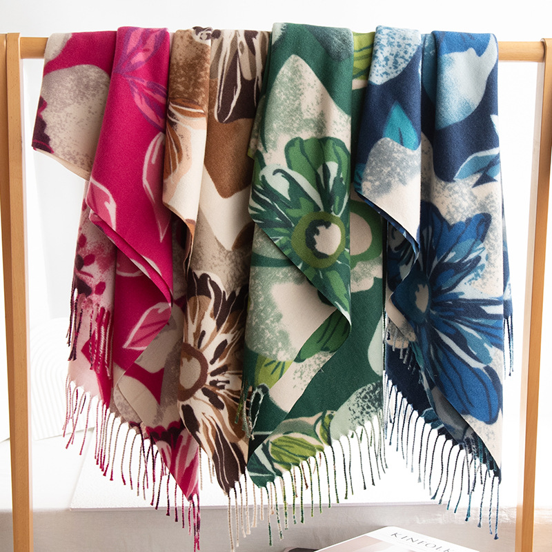 Lüks Eşarp Kaşmir Pashmina Kış - Shawl Wrap Winter incelemesi ve fiyatı