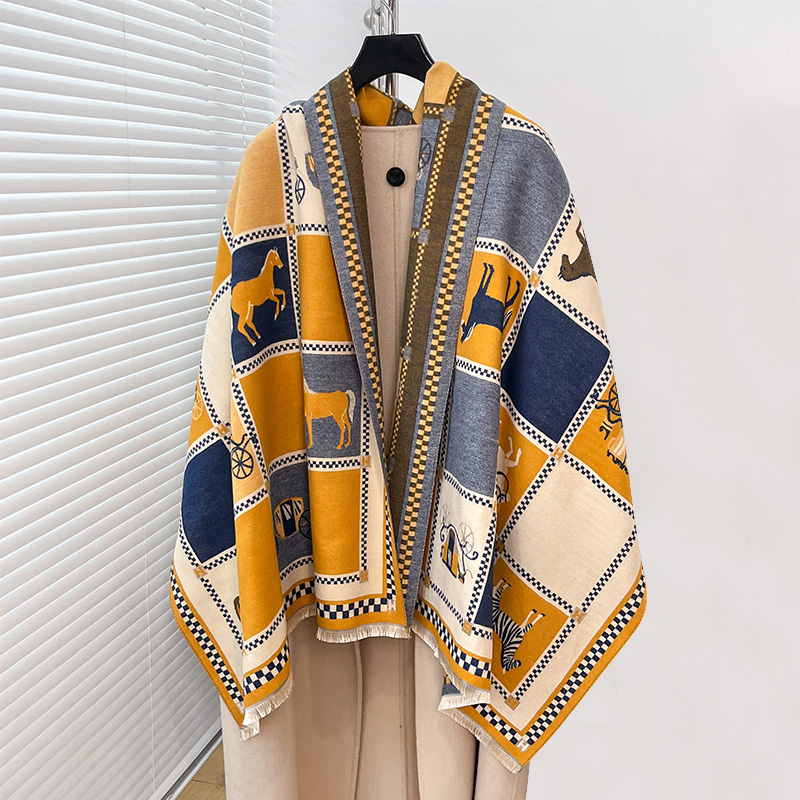 Lüks Sıcak Panço Kaşmir Kış Ka - Cashmere Pashmina Wrap incelemesi ve fiyatı
