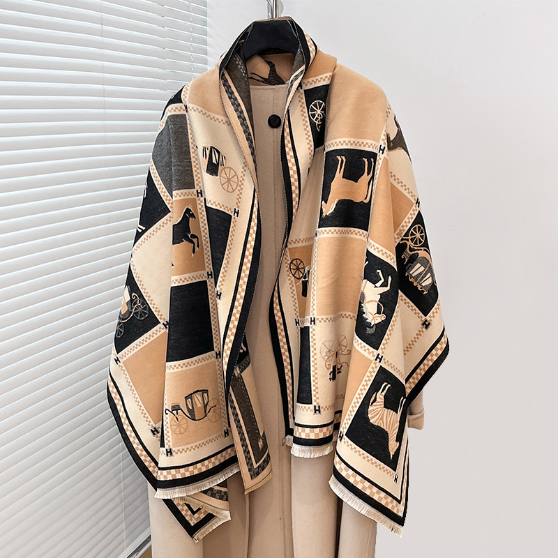 Lüks Sıcak Panço Kaşmir Kış Ka - Cashmere Pashmina Wrap incelemesi ve fiyatı