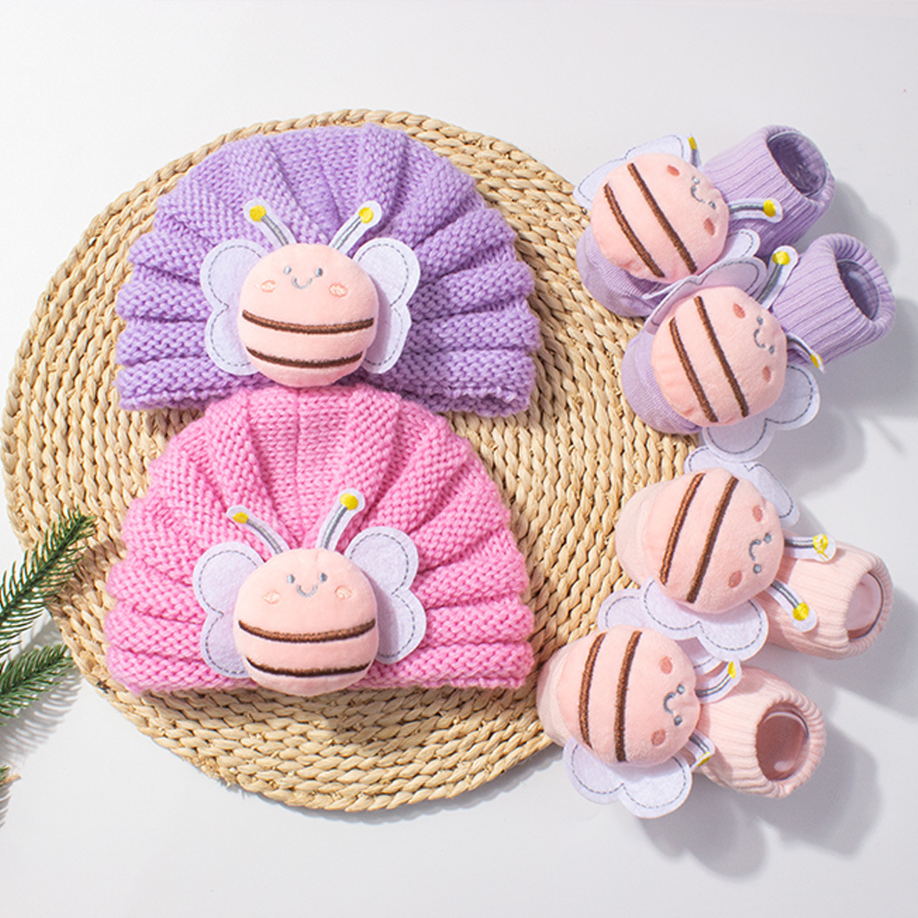 2'li Bebek Örgü Türban Şapka v - Knit Beanie Hat Warm incelemesi ve fiyatı